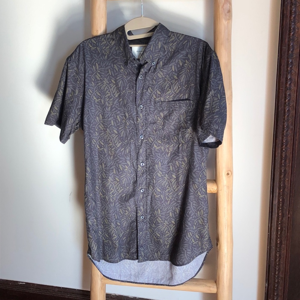 Billy Reid men’s short sleeve shirt NWT